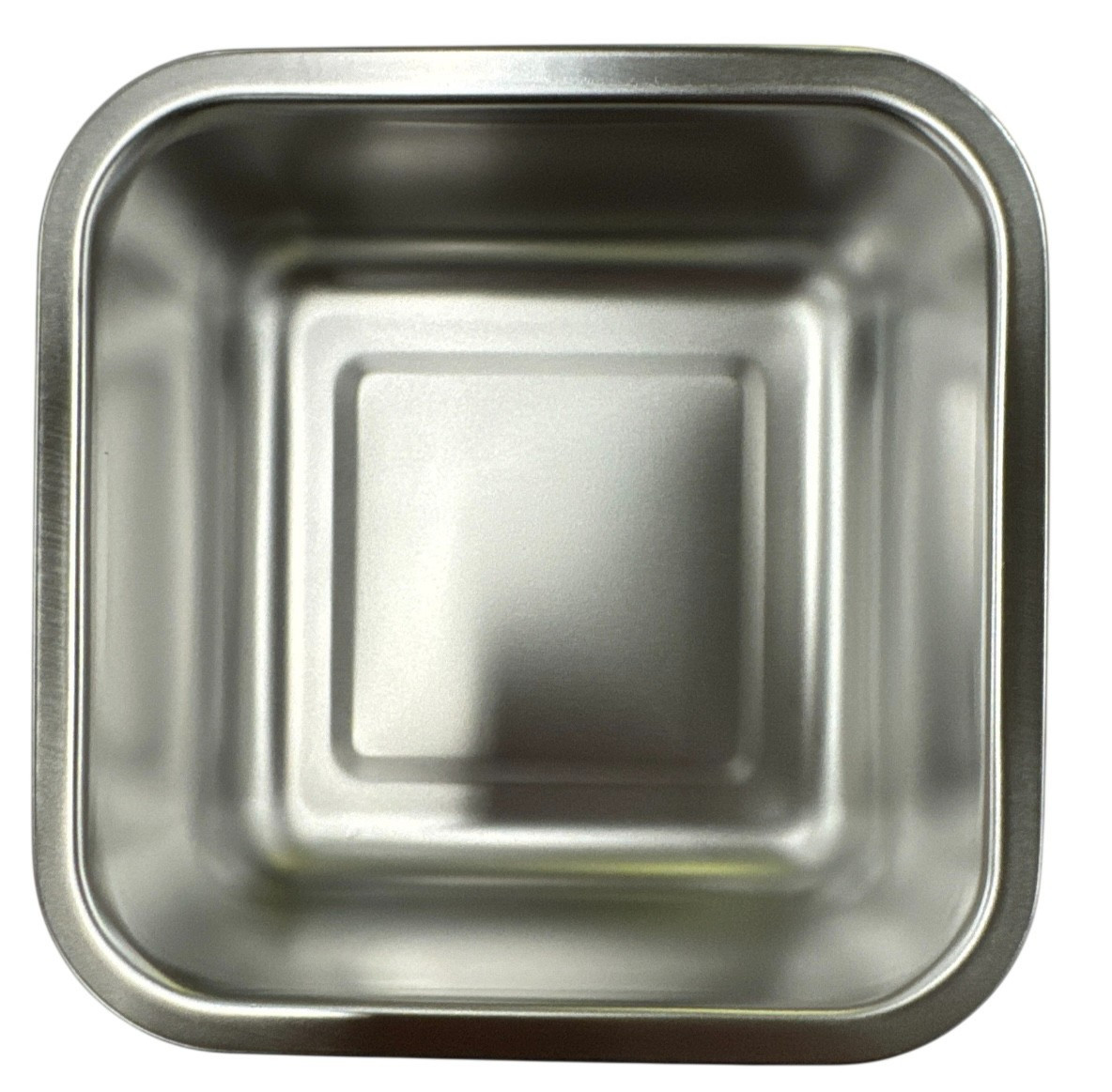 New IKEA 365+ Food Container Square/Stainless Steel 600 ml (20 oz) 205.803.24
