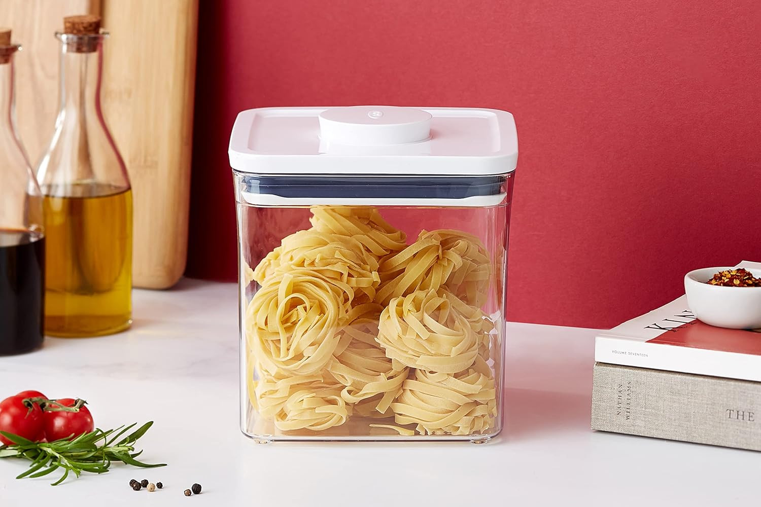 OXO Good Grips POP Container – Airtight Food Storage – Big Square Short 2.8 Qt I