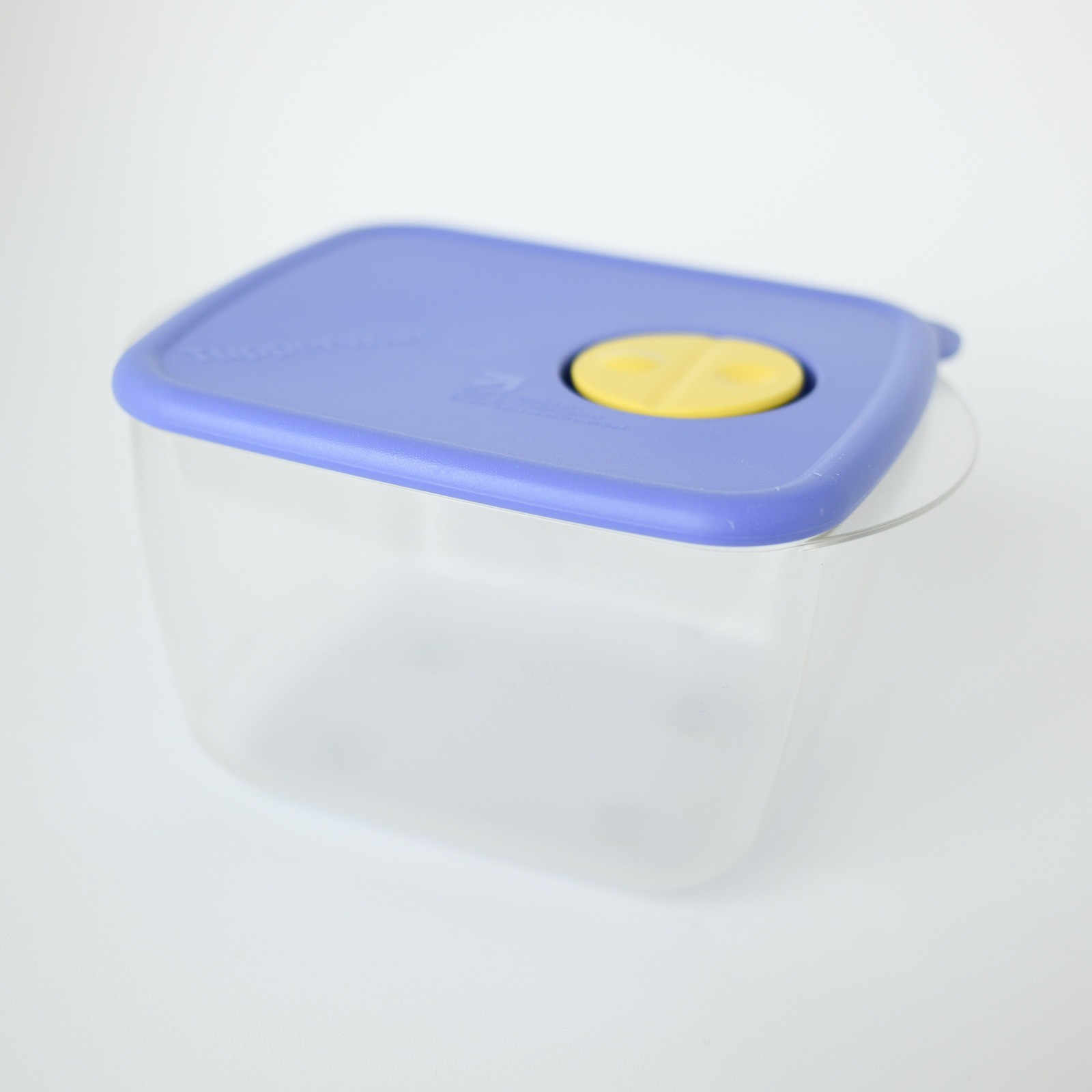 Tupperware Rock N Serve Medium Container + Lid 6-1/4 Cup 3384A-3 Blue