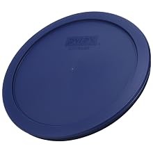 7402-PC Blue Plastic Cover for 6 & 7 Cup Round Dishes – Made in | BPA-Plastic |