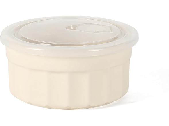 Martha Stewart 6 Piece Stoneware Meal Prep Container Set