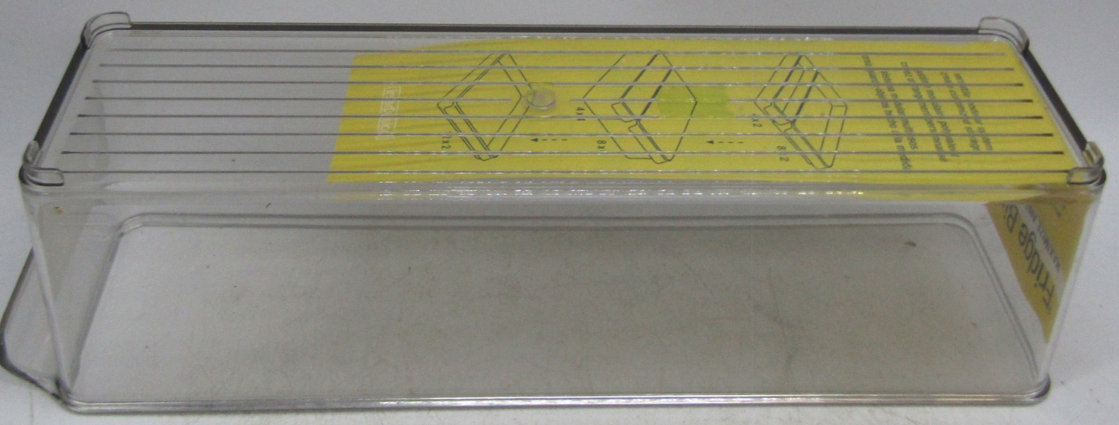 Fridge Freezer Bin – InterDesign – 4″ x 14.5″ x 4″ – Storage – Clear