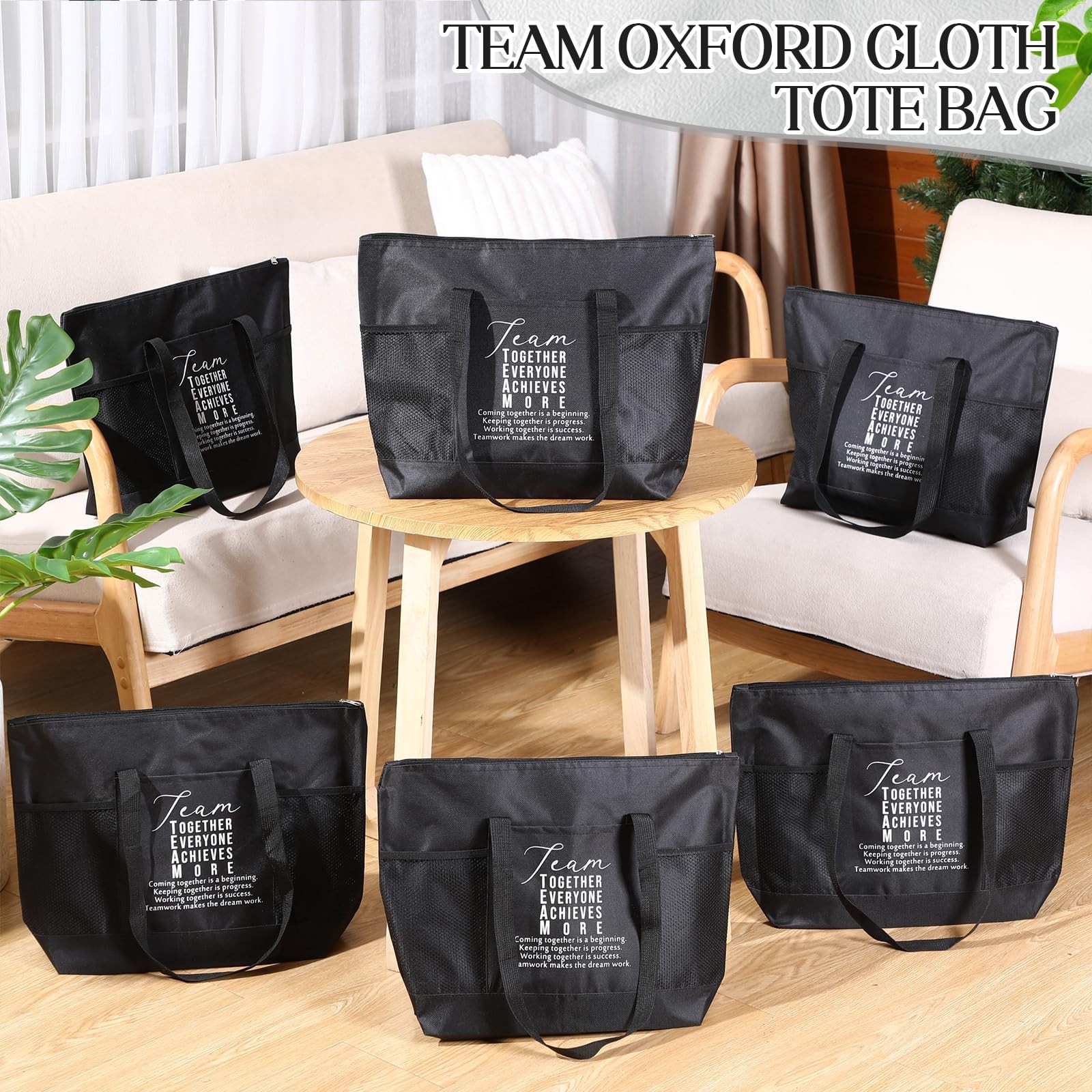 Locmeo 10Pcs Team Appreciation Tote Bags Staff Gifts for Women Nurses