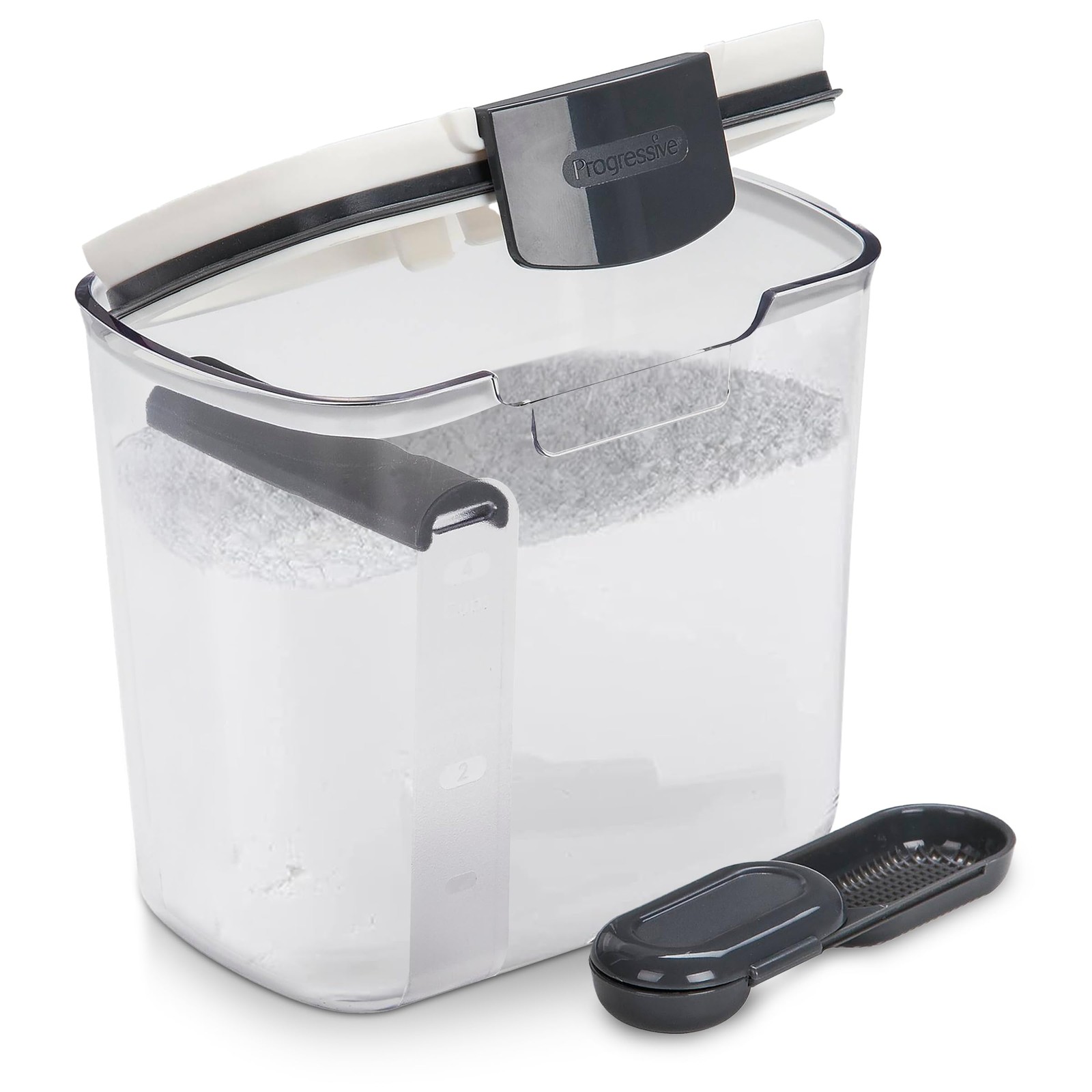 ProKeeper 1 Quart Airtight Powdered Sugar Storage Container – 1 Piece, Grey