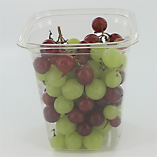 Pactiv PWP APET Plastic Tamper Resistant Square Cake Container, 32 oz., 480/Pack