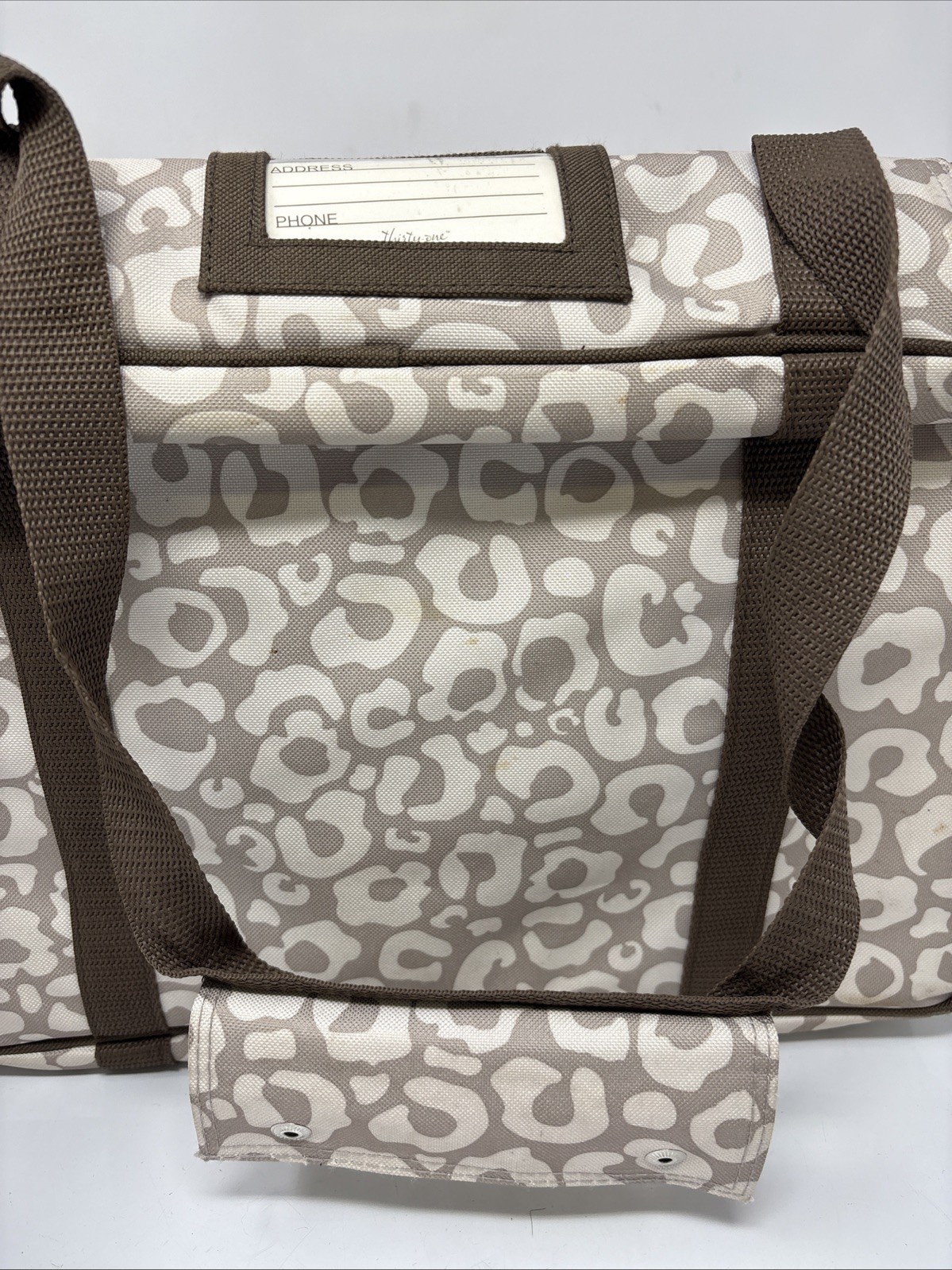 Thirty One Insulated Thermal Cold or Hot Casserole Carrier “MILLER”embroidered