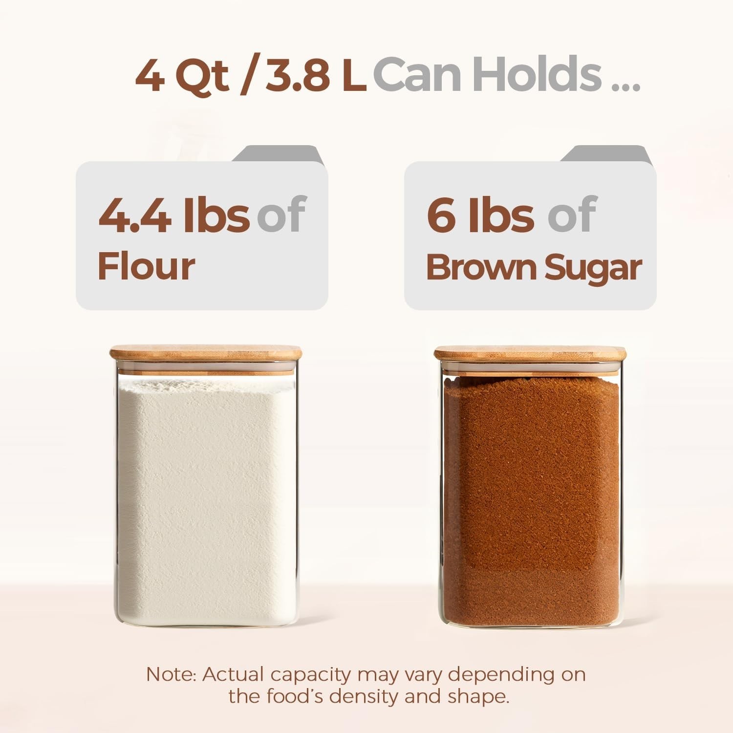 Pantry Organization Set – Large Capacity Glass Containers
