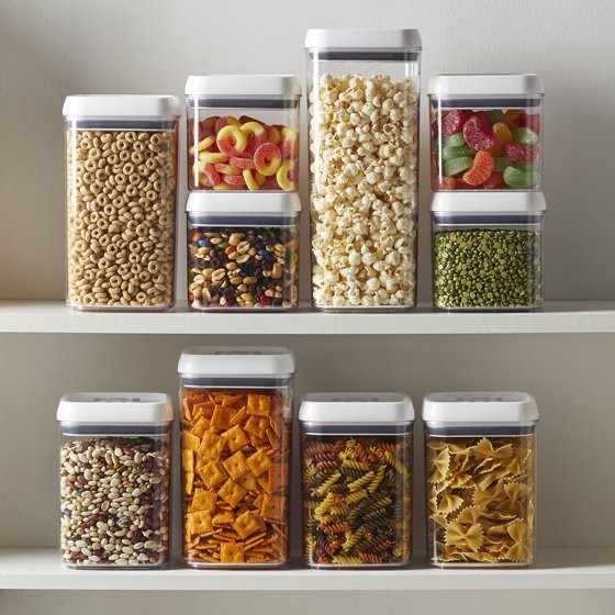 Better Homes Gardens Canister – 9.9 Cup Flip-Tite® Square Food Storage Container