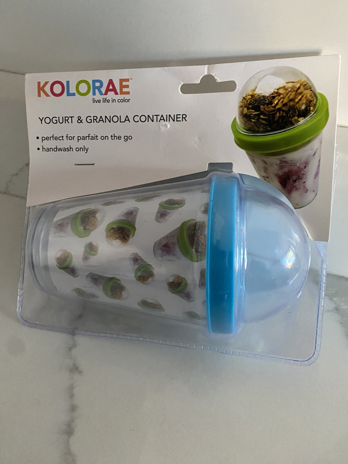 KOLORAE Kid’s Yogurt and Granola Travel Container NEW SEALED