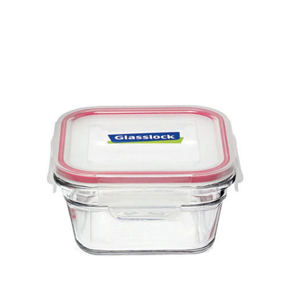 Glasslock Oven Safe Square Container 400ml