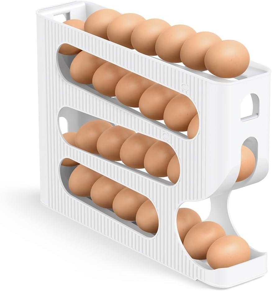 Kitchen Egg Roller Storage Tray – Space-saving Design%