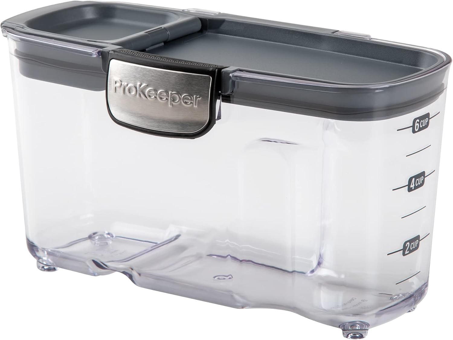 by Clear Plastic Airtight Food Baker’s Kitchen Storage Organization Container…