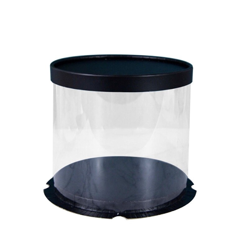 Transparent Round Box Cake Boxes Birthday Wedding Dessert Wrapping for Case