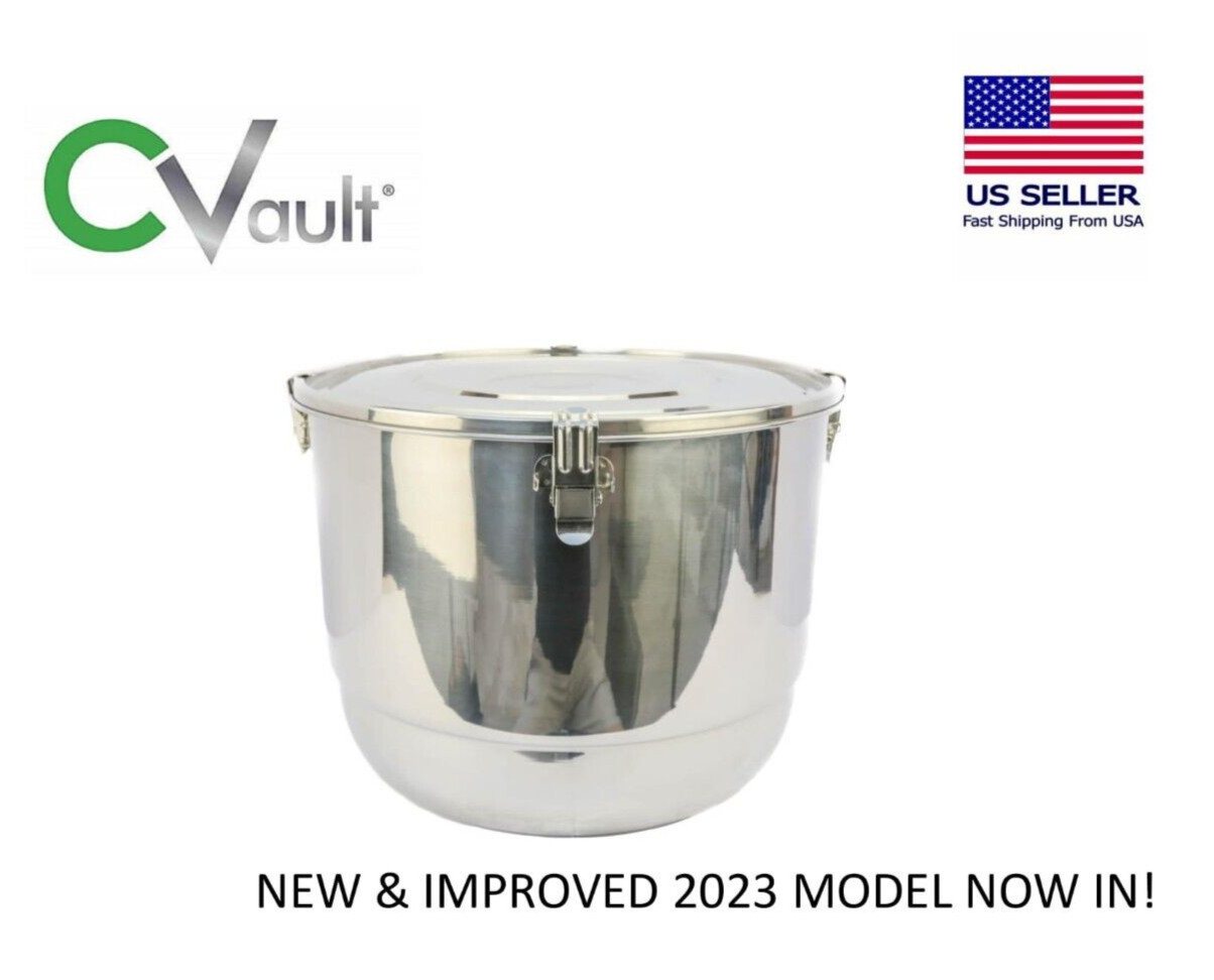 CVault 21 Liter Humidity Curing Storage Container 13.5″ x 10.5″ & 320 g Boveda