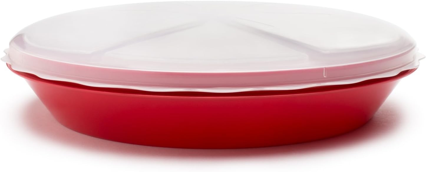 Pie Carrier & Saver W/ Lid Saves up to 10″ Pies Includes 6 Pie Slice Containers