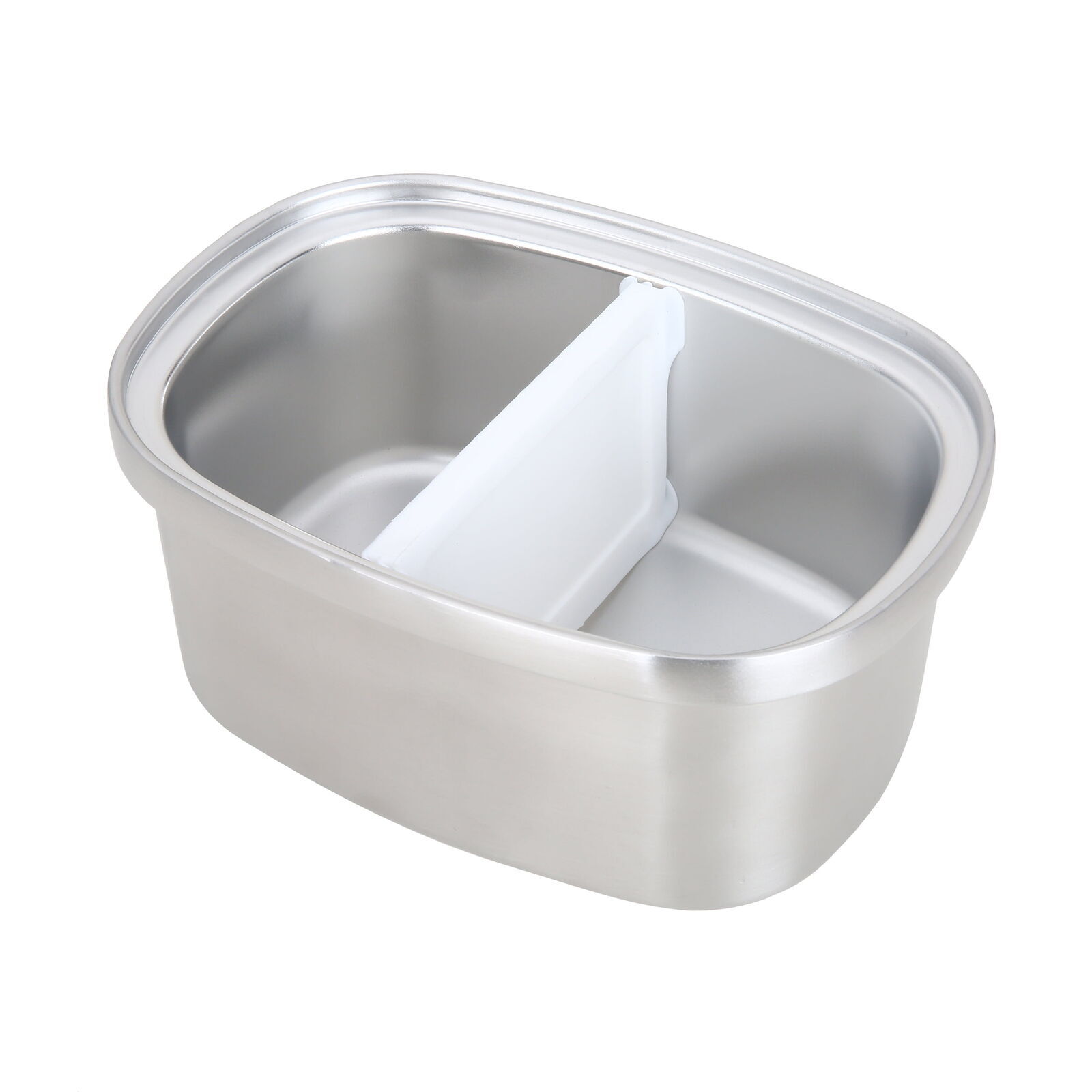 33 oz Rectangular Insulated Food Container, Stainless Steel, Dishwasher safe