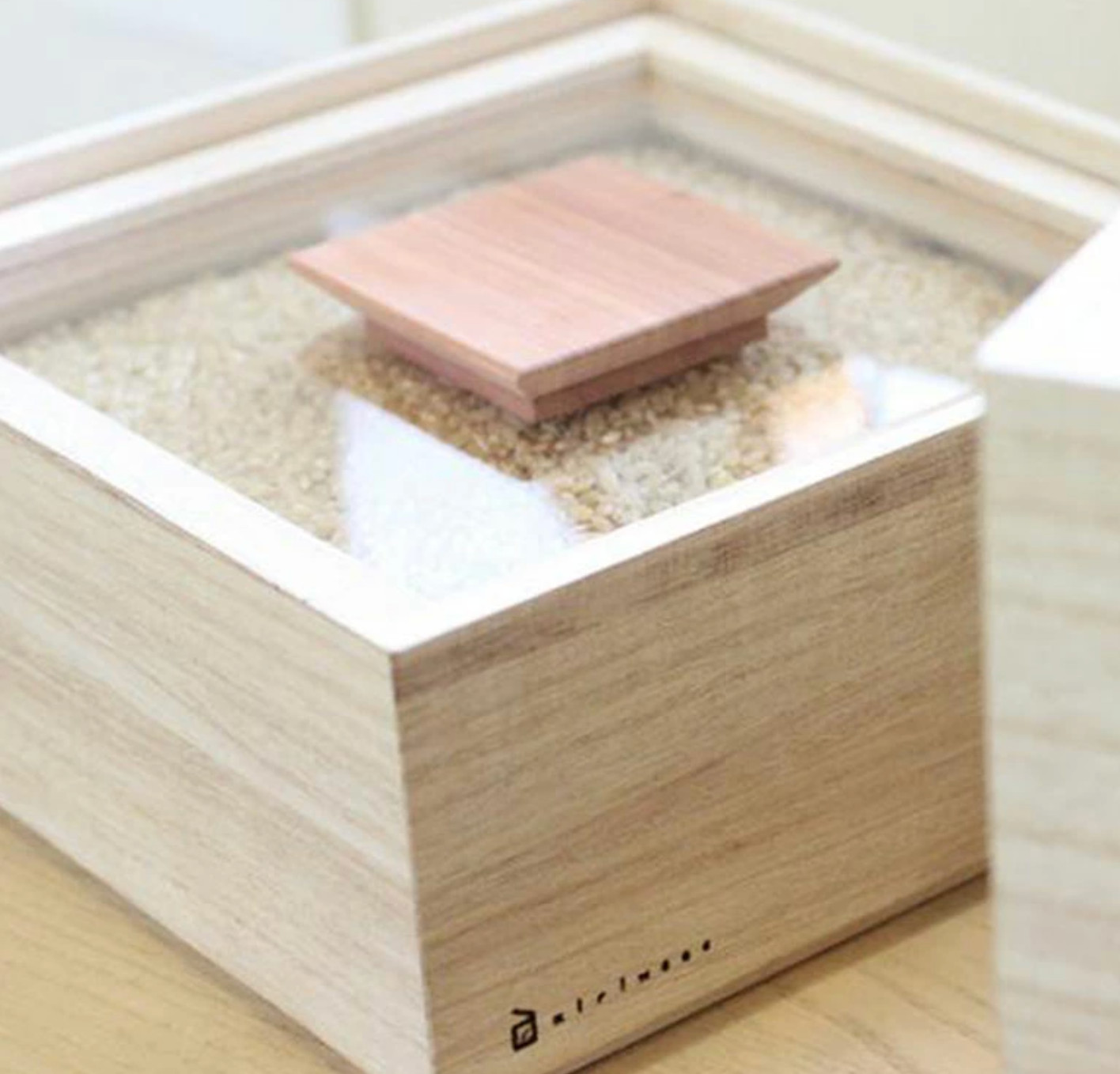 Masuda Kiribako Store Rice Bin kome bitsu 3kg Paulownia Rice NEW F/S