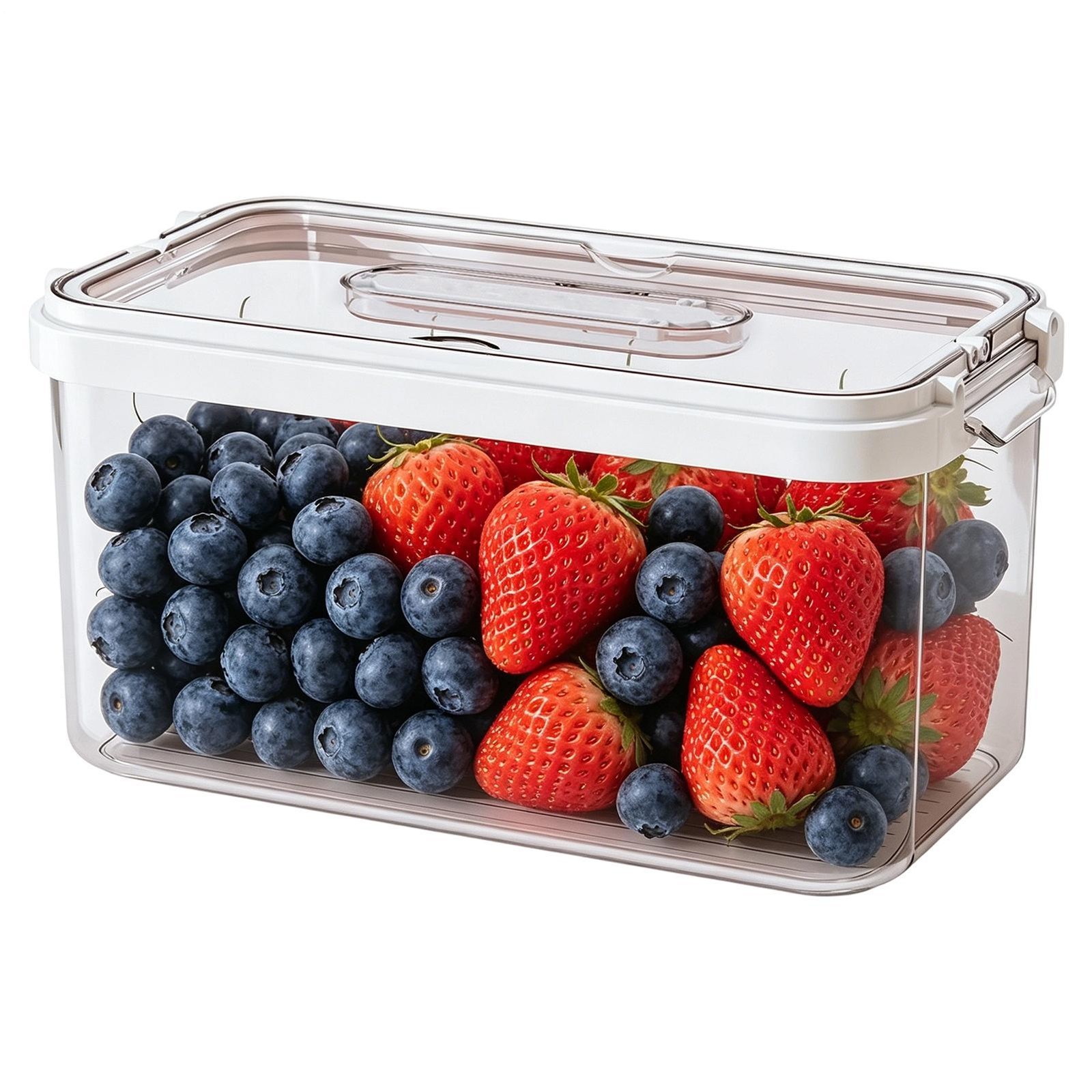 Food Storage Containers for Fridge with Lids Leakproof Transparent