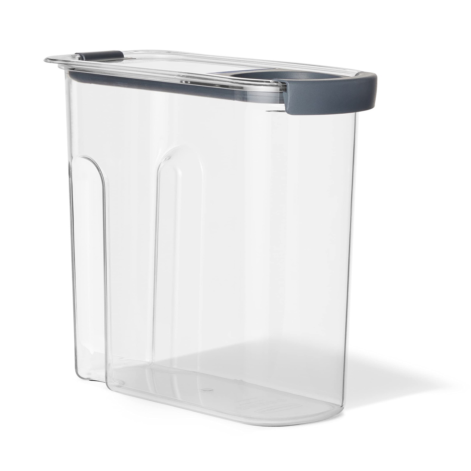 Rubbermaid Brilliance Airtight Cereal Food Storage Container, 18 Cup, Clear