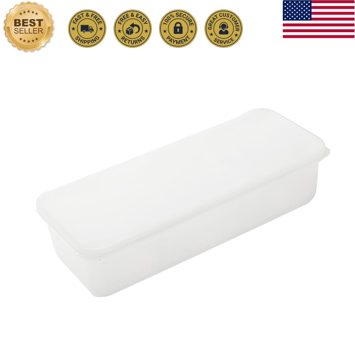 1 Pcs Food Storage Container, with Sealed Lid Drainer 3 Compartments Divided …