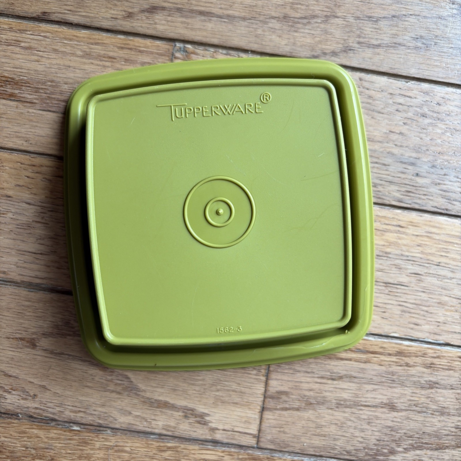 Vintage Tupperware Pick A Deli 2 Qt Pickle Keeper 1560 Avocado Green 1562 Insert