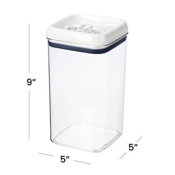 Better Homes Gardens Canister – 9.9 Cup Flip-Tite® Square Food Storage Container