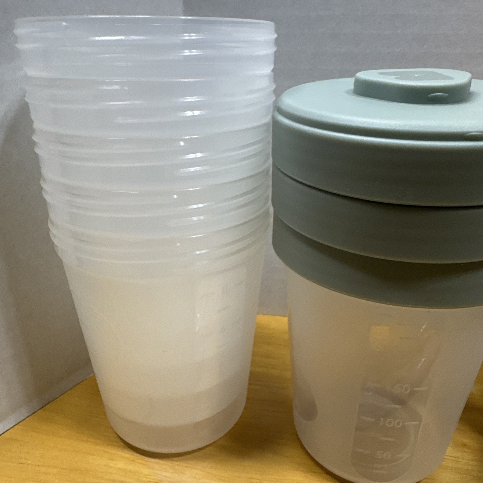 Beaba Stackable Clip Food Storage Jars Meal Set Storm 12 Piece