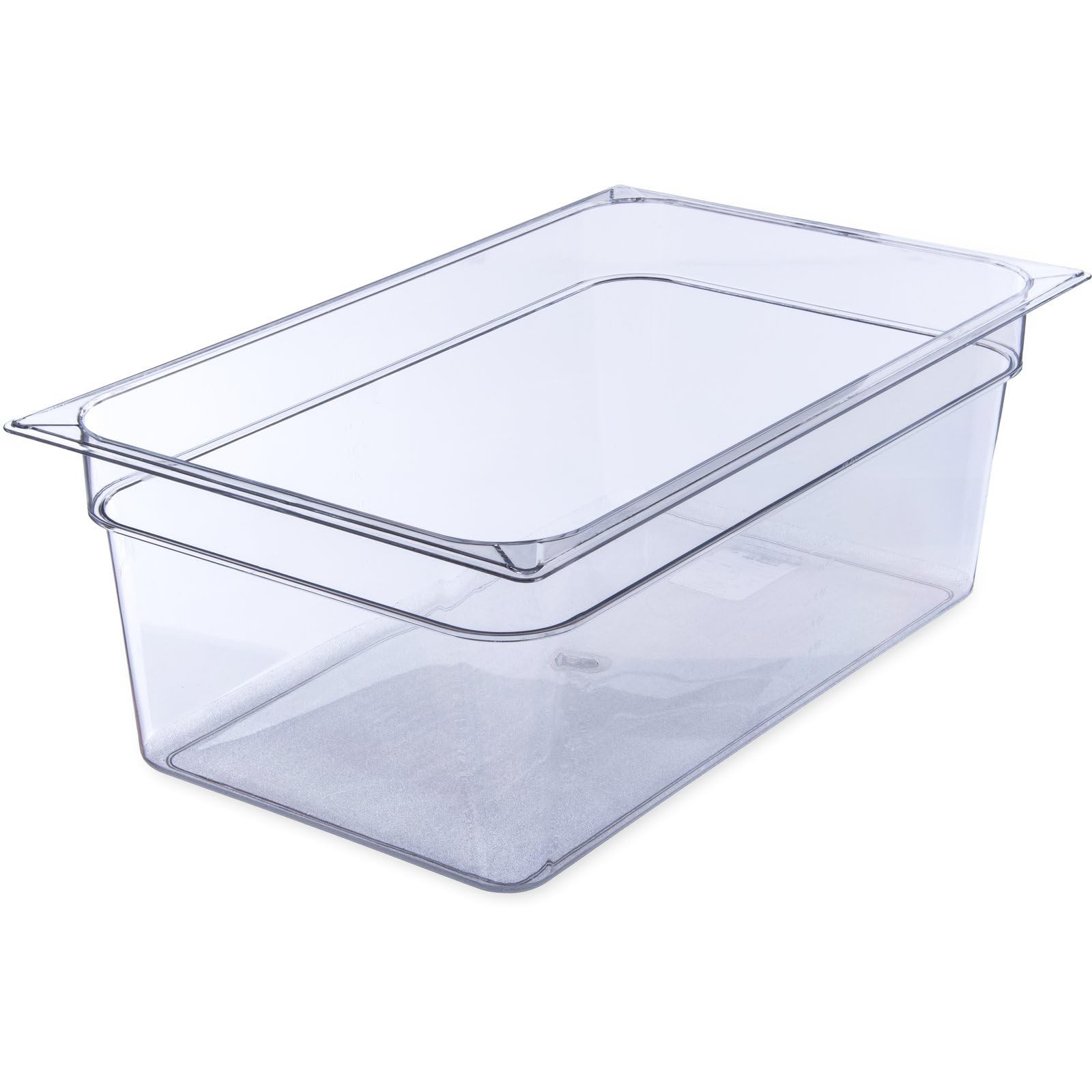 Dservice Products 10203b07 Storplus Full Size Polycarbonate Food Pan 8″ Deep Cle