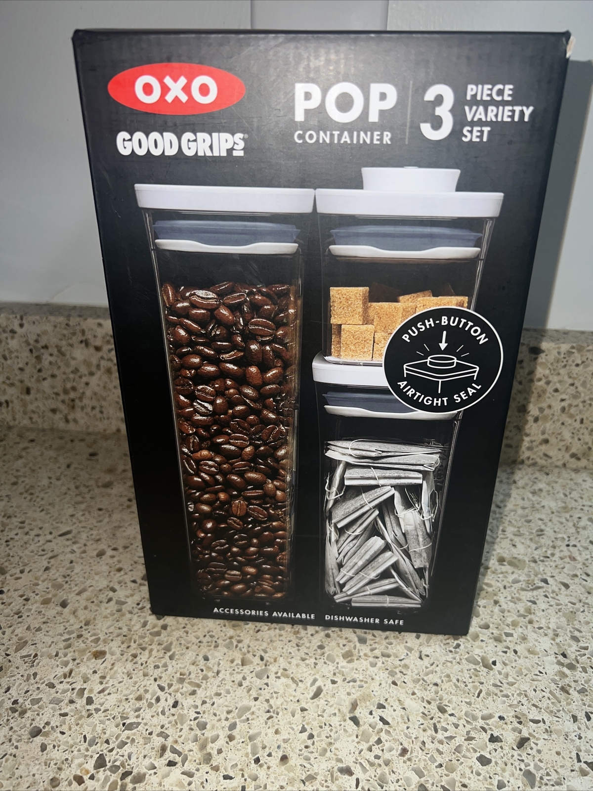 OXO Good Grips 3 Pc Pop Container Variety Set