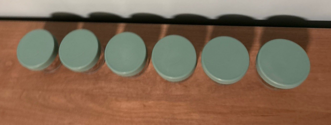 Sage Spoonfuls 6 – 2 oz Glass Baby Food Storage Jars