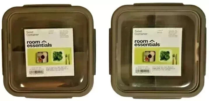 Food Containers (2) 5 Piece Set’s Target Room Essentials (NEW)