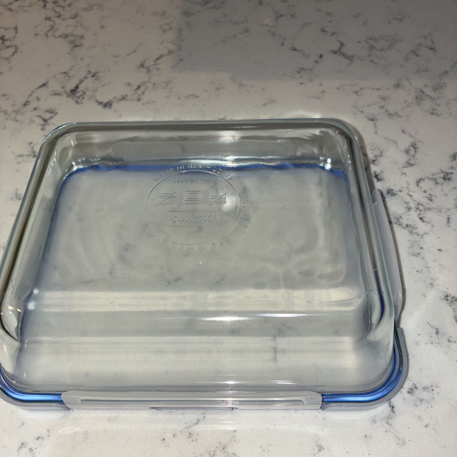 Snapware 6 Cups Pure Pyrex Glass Food Storage Container Rectangle & Plastic Lid