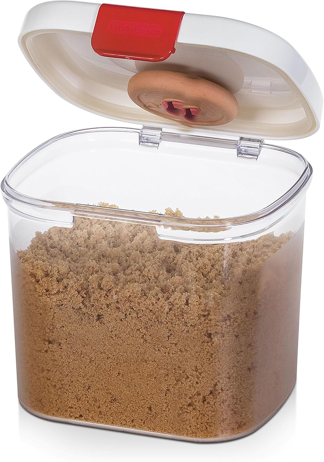 Prepsolutions Brown Sugar Keeper with Airtight Seal and Terra Cotta Disc for Moi