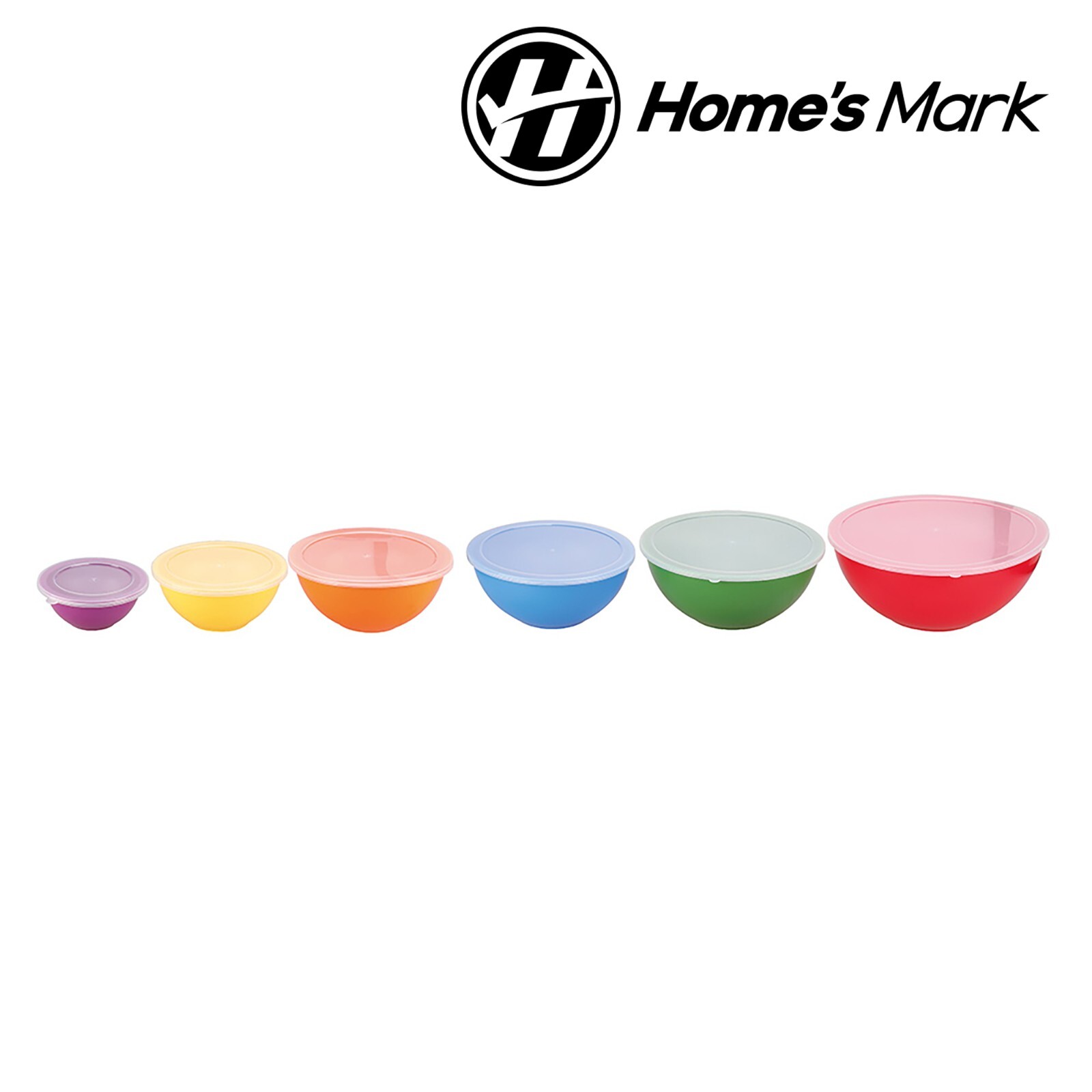 Home’s Mark 6pc Plastic Nesting Bowl Set with Lids
