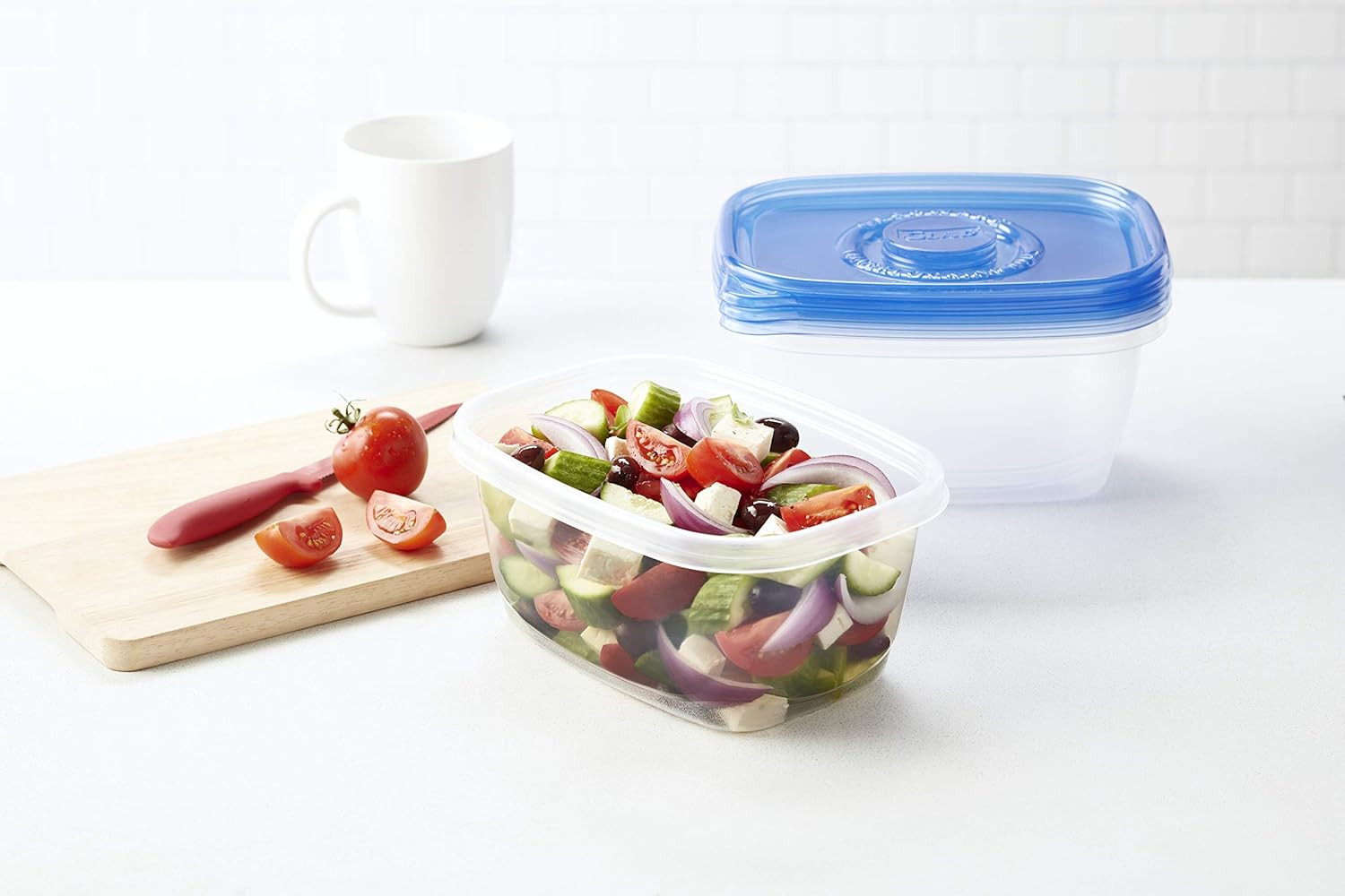 Glad Gladware Deep Dish Food Storage Containers Lids Large Rectangle BPA Free Me