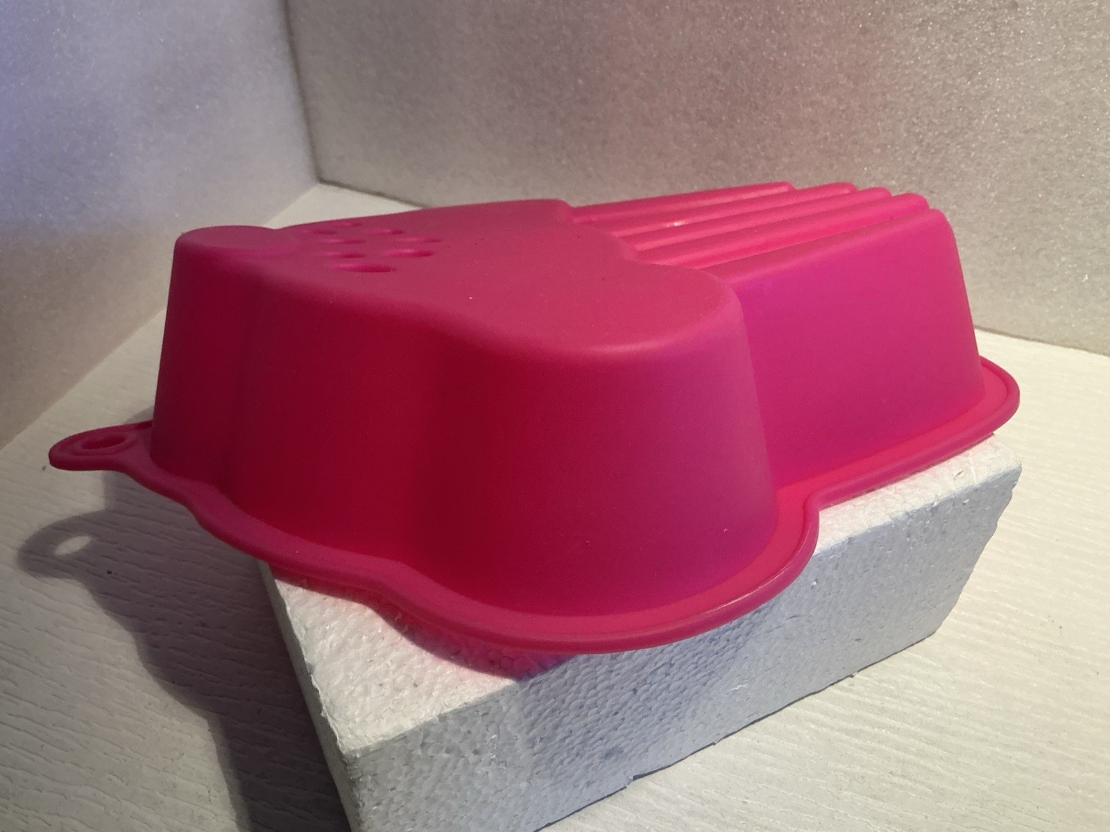 Giant Cupcake Jelly Silicone Mold Pink