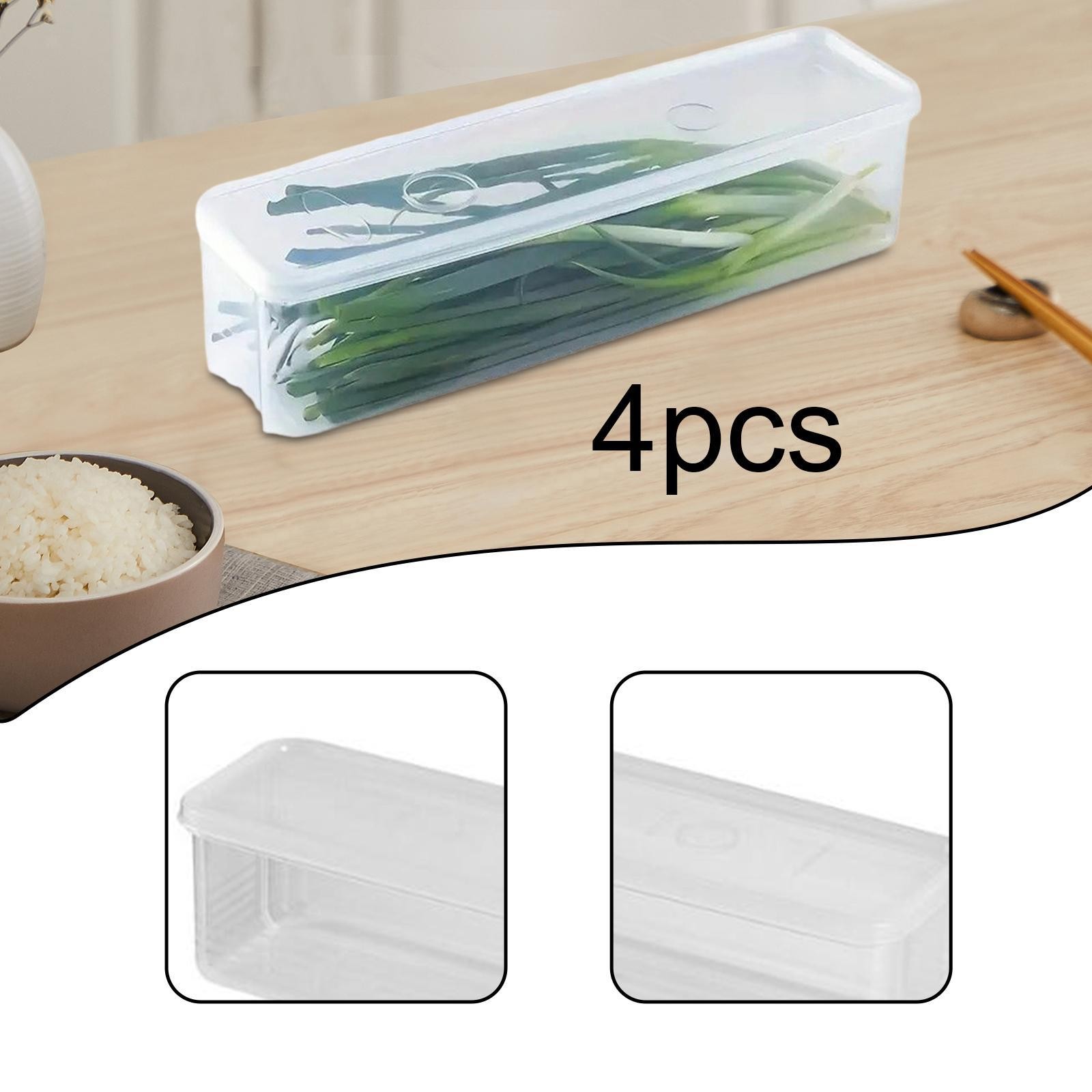 4Pcs Pasta Container Spaghetti Storage Container Multifunctional Cooker Box Food