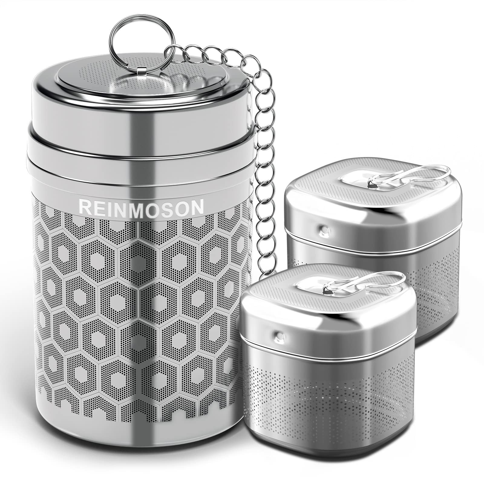 Only Available for The Next 72 Hours Bundle 1 Pack Large Tea Infuser Silver
