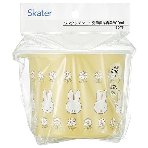 Skater One-Touch Seal Container M 800ml Miffy SOT8-A Japan
