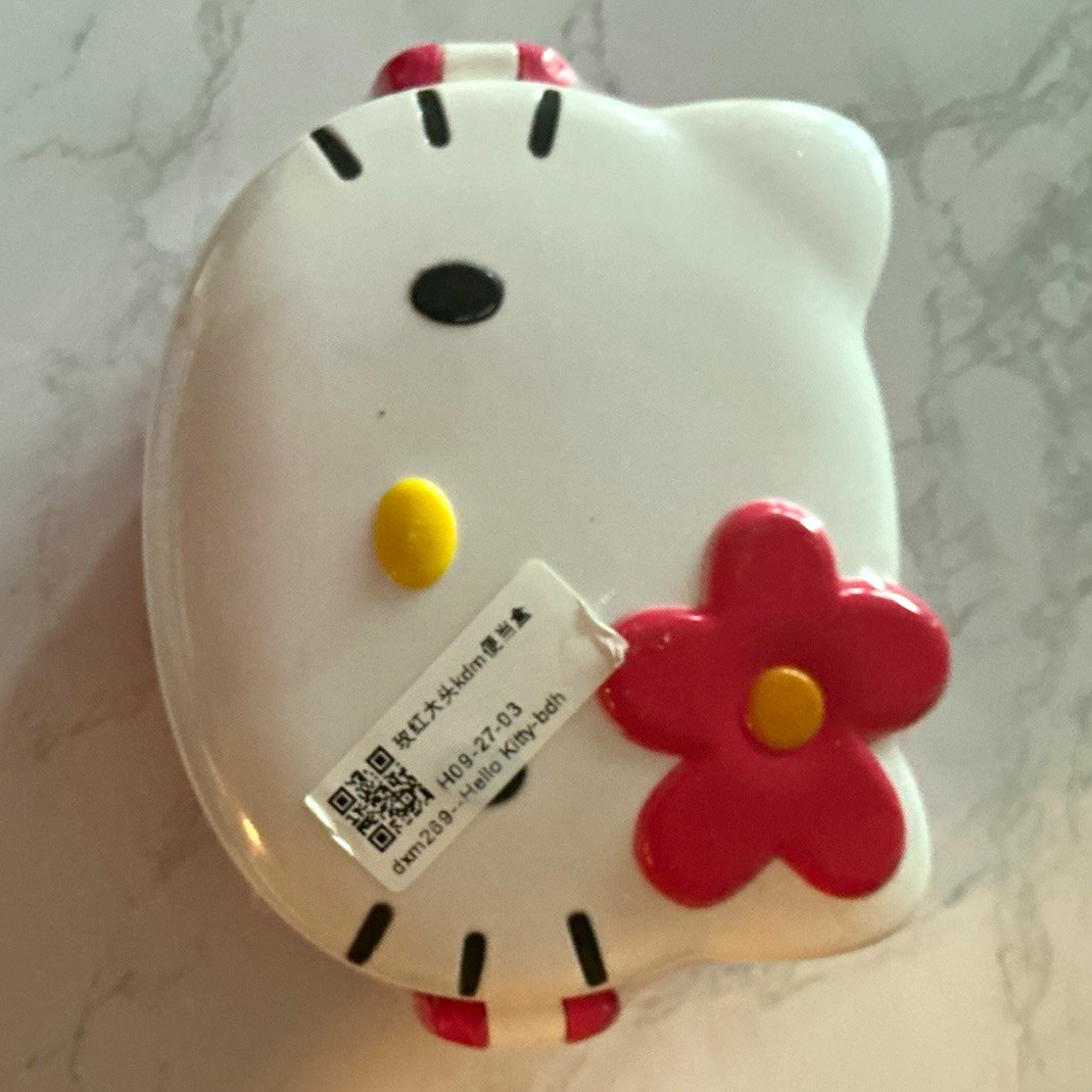 Hello Kitty BPA-Free Plastic Food Storage Container 180ml Snap Lid, Sanrio