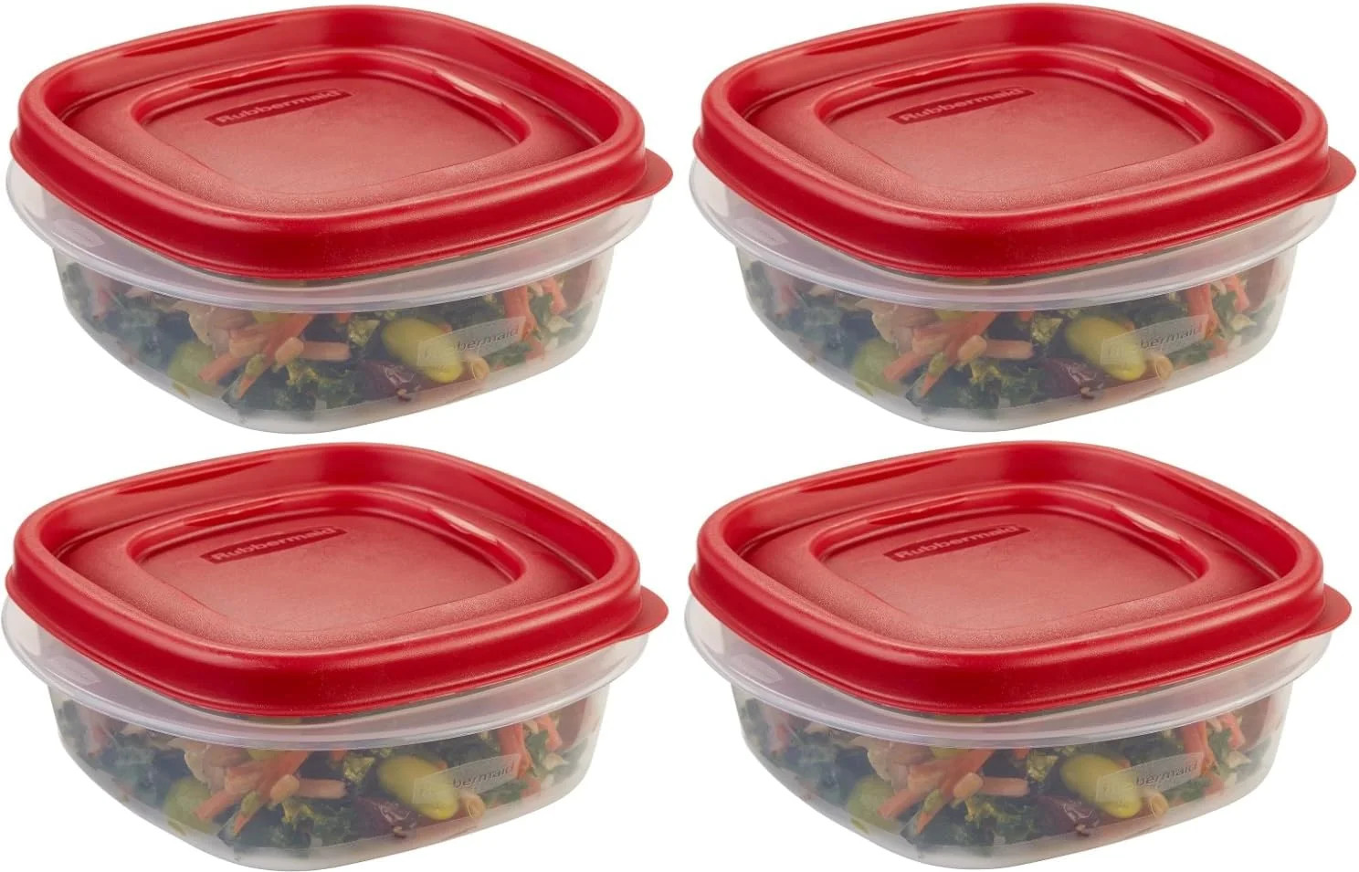 Rubber maid Food Storage Containers, 1.25 Cup Food Storage Containers, 9 Peice S