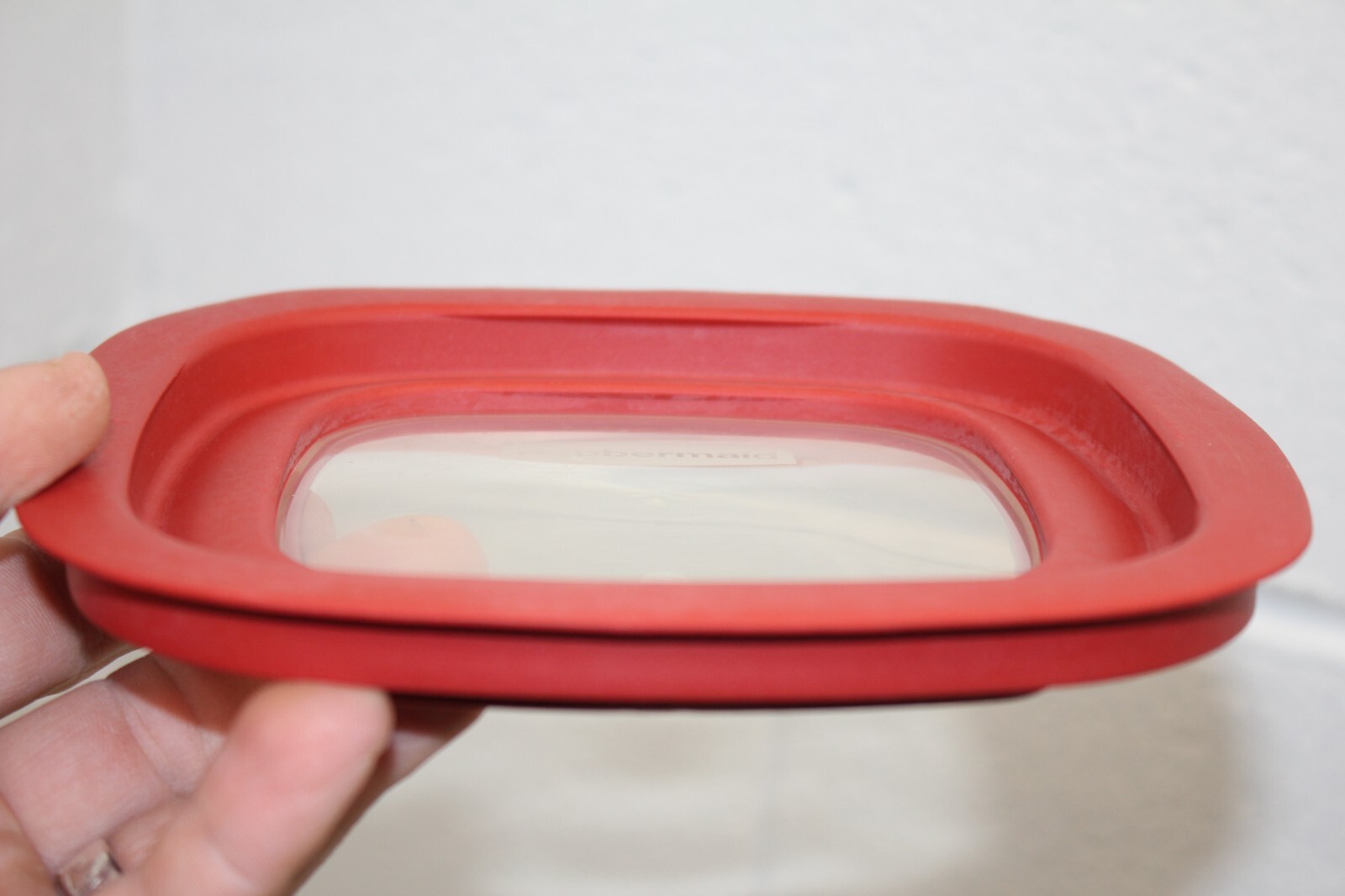 Rubbermaid Storage Container Replacement Lid ONLY 10M3M4 RED! w/ Window 7″