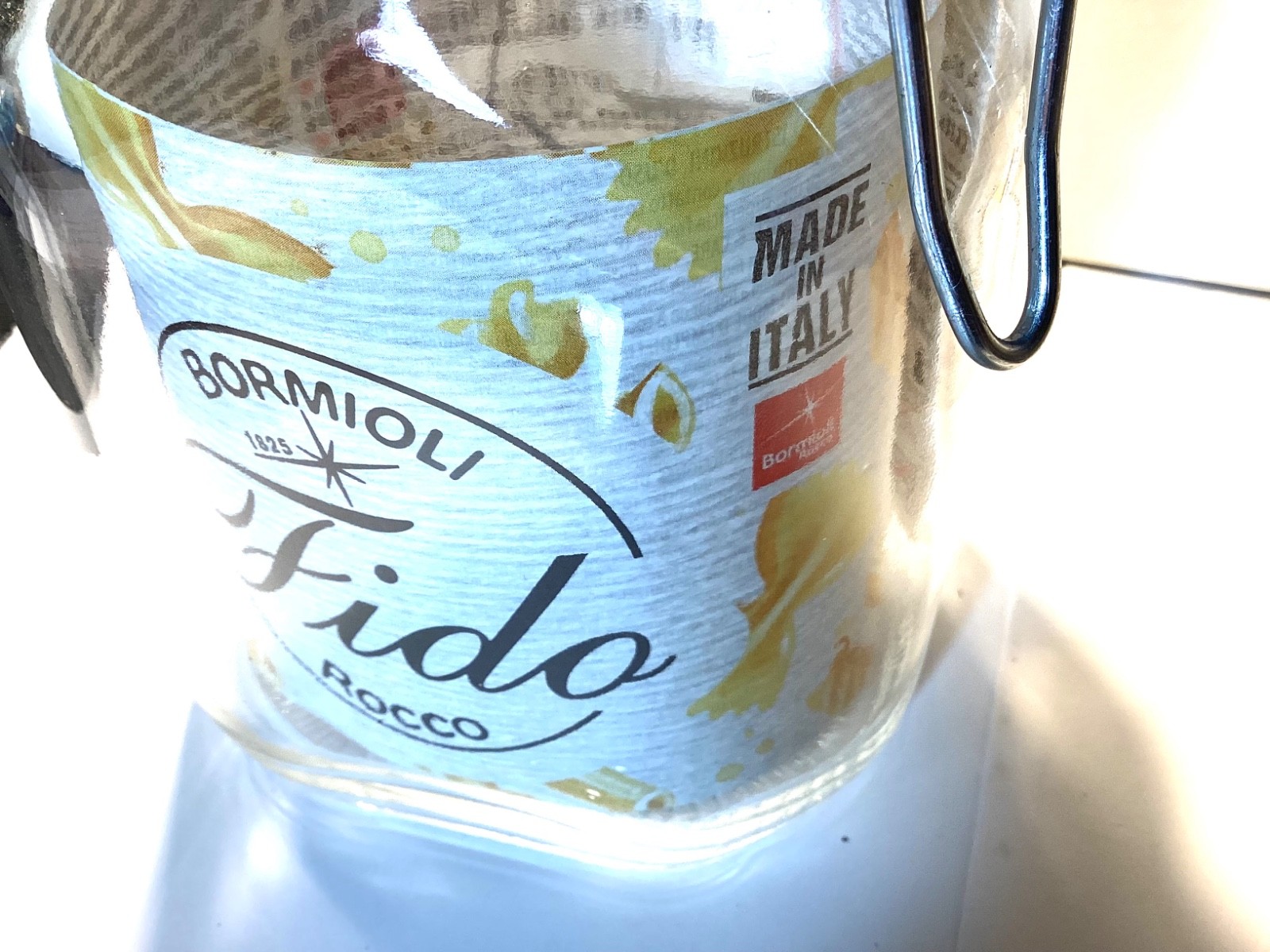Bormioli Fido Jars-ClampJars-Food Storage-1 Liter-Lot of 2-FAST SHIPPING!