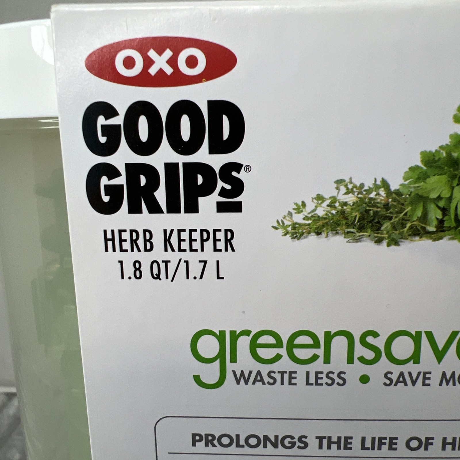 OXO Good Grips GreenSaver Herb Keeper 1.8 QT BRAND NEW HTF