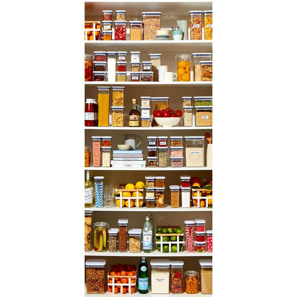 Good Grips 6.0 Qt. Big Square Tall POP Food Storage Container with Airtight Lid