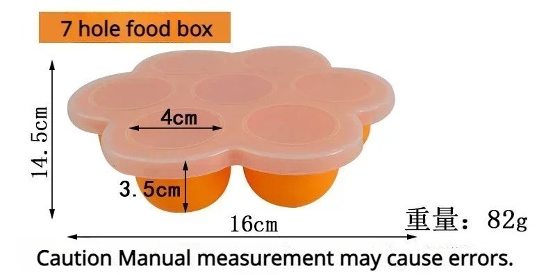 Reusable Silicone Freezer Tray for Baby Food, Snacks & Pastry Molds