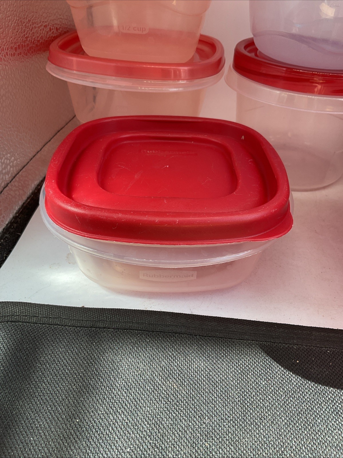 Storage Container Lot With Lids – Mixed Sizes And Brands – Rubbermaid Home Sense