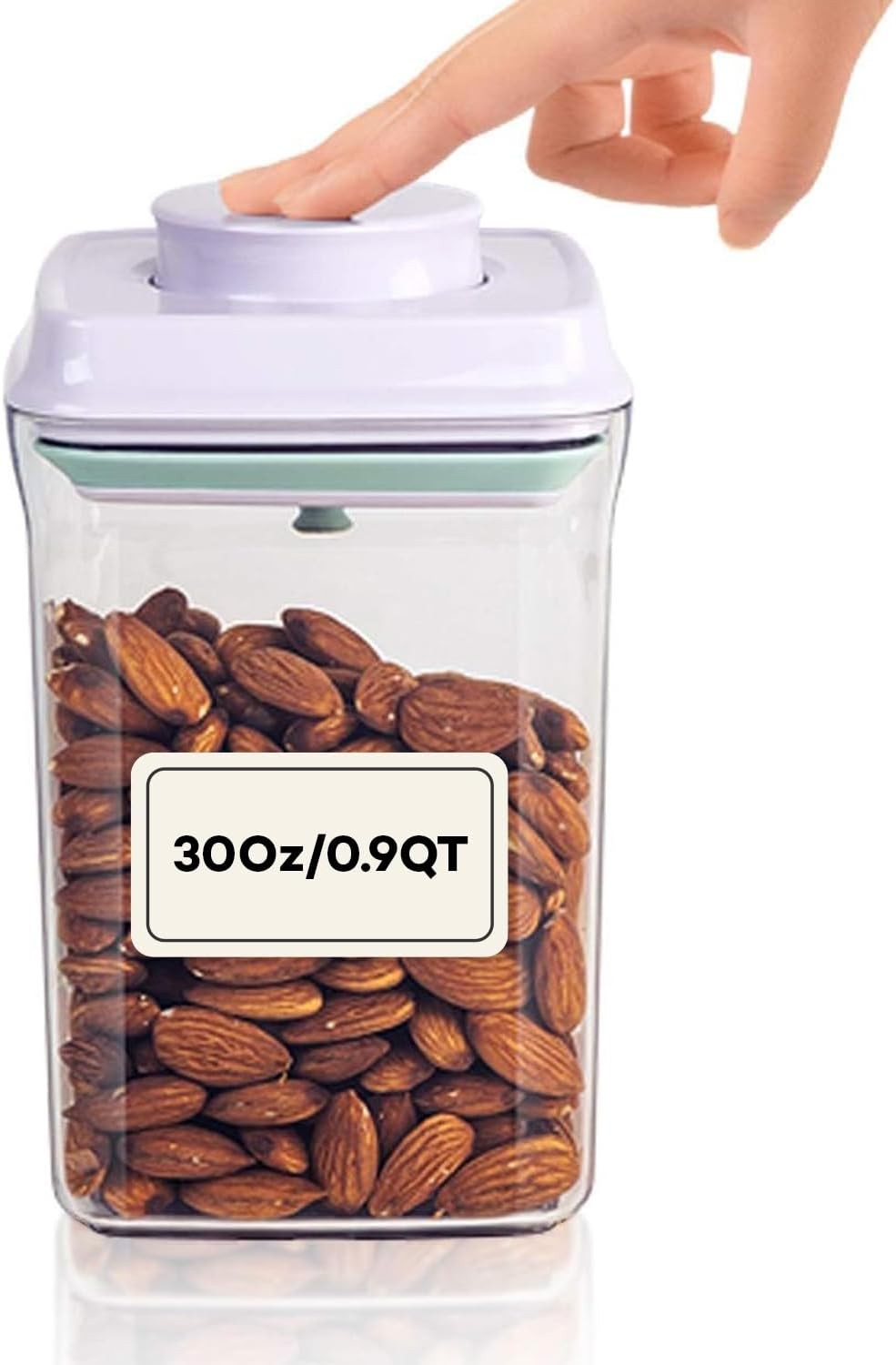 Bop Top Airtight Food Storage Containers with Lid 3.5 Cups / 30 oz | Kitchen