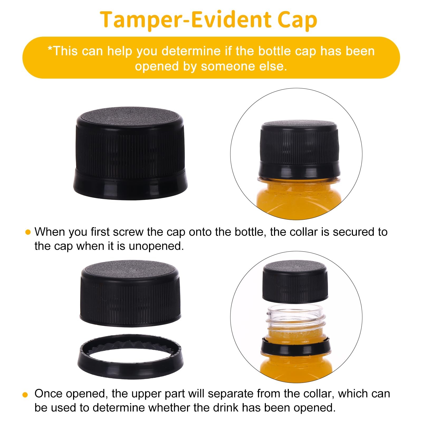14pcs 2oz Ginger Shots Bottles with Caps, Small Plastic Juice Bottles for Liq…