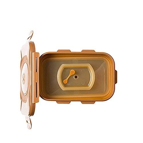 E-Jen Premium Kimchi, Sauerkraut Container 0.45 gal, Earthenware Brown
